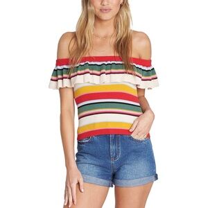NWT Billabong Take A Trip Top